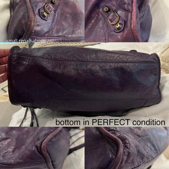 Balenciaga // Agneau Classic Hardware City Bag Sapphire fw08 - Picture 8 of 15